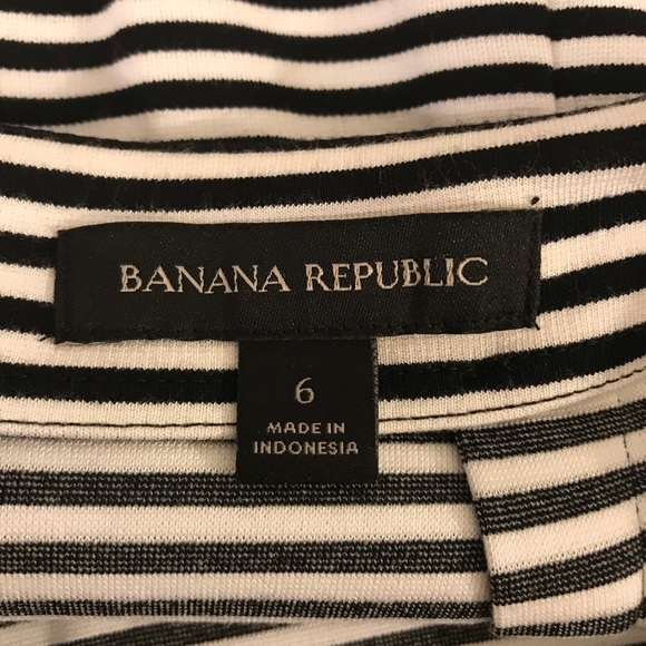 Banana Republic Stripe Pencil Skirt - Picture 7 of 7